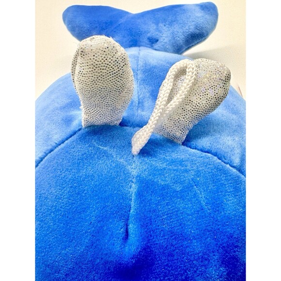 Peek a Boo Toys Blue Whale Plush 8 Inch Stuffed Animal Toy Gift Stocking Stuffer - Picture 8 of 10